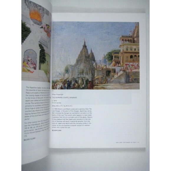 Sothebys Auction Catalog 2006 Indian Art N08222 Modern Paintings Miniatures - Picture 5 of 7